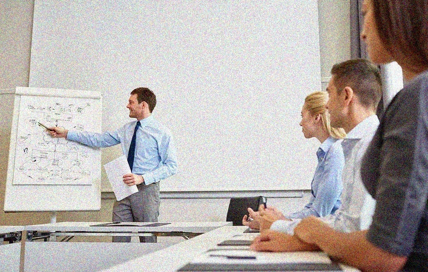 business strategy planning whiteboard